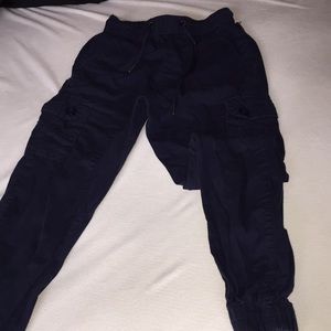 Dark Blue Jogger Pants